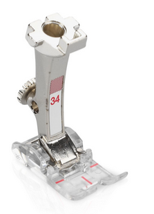 Bernina, Standardfod med klar sål #34
