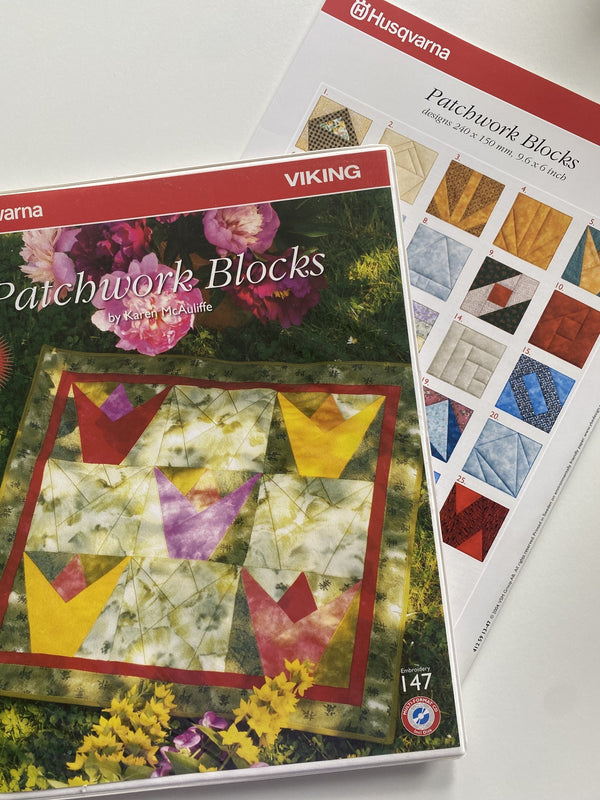 Broderikursus: Patchwork in the Hoop Torsdag d. 10. sept. kl. 17.00-21.00
