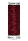 200 m rl. Gütermann Sulky Rayon40  broderitråd   farve no. 1169 - 1309