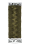 200 m rl. Gütermann Sulky Rayon40  broderitråd   farve no. 1169 - 1309