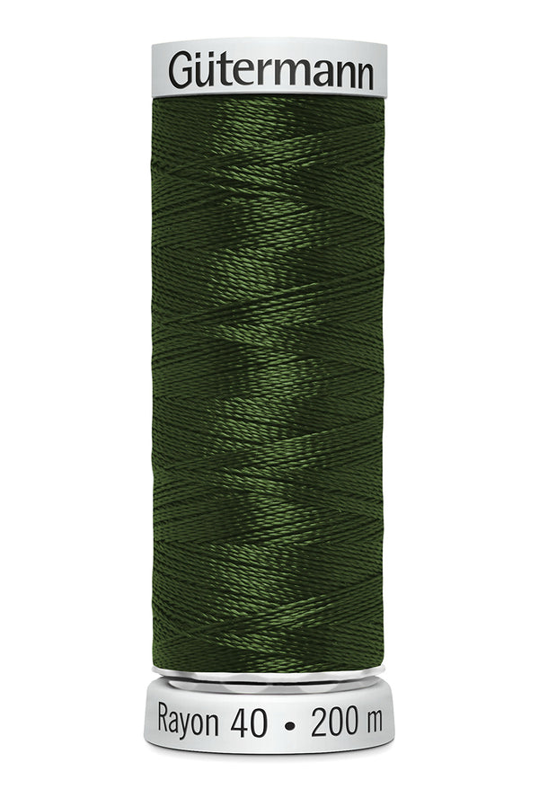 200 m rl. Gütermann Sulky Rayon40  broderitråd   farve no. 1169 - 1309