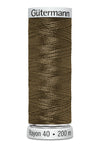 200 m rl. Gütermann Sulky Rayon40  broderitråd   farve no. 1169 - 1309