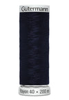 200 m rl. Gütermann Sulky Rayon40  broderitråd   farve no. 1169 - 1309