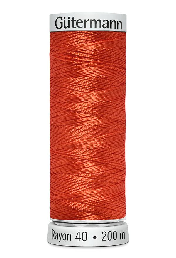 200 m rl. Gütermann Sulky Rayon40  broderitråd   farve no. 1169 - 1309