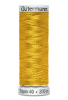 200 m rl. Gütermann Sulky Rayon40  broderitråd   farve no. 1169 - 1309