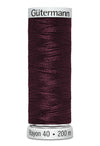 200 m rl. Gütermann Sulky Rayon40  broderitråd   farve no. 1169 - 1309
