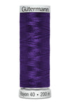 200 m rl. Gütermann Sulky Rayon40  broderitråd   farve no. 1169 - 1309