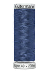 200 m rl. Gütermann Sulky Rayon40  broderitråd   farve no. 1169 - 1309