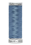 200 m rl. Gütermann Sulky Rayon40  broderitråd   farve no. 1169 - 1309
