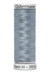 200 m rl. Gütermann Sulky Rayon40  broderitråd   farve no. 1169 - 1309