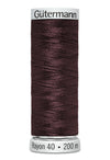 200 m rl. Gütermann Sulky Rayon40  broderitråd   farve no. 1169 - 1309