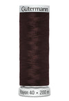 200 m rl. Gütermann Sulky Rayon40  broderitråd   farve no. 1169 - 1309