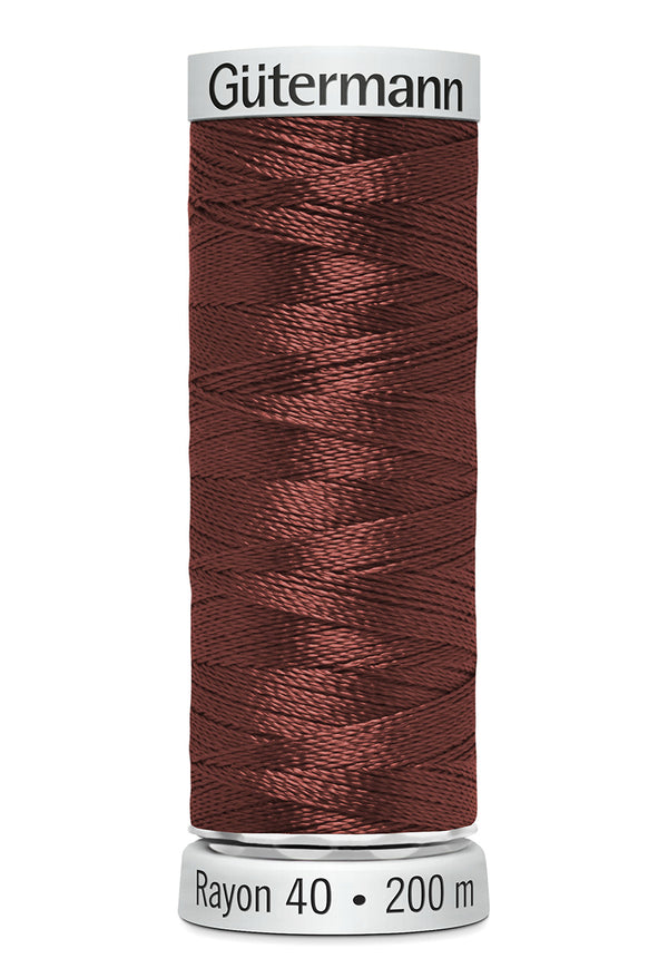 200 m rl. Gütermann Sulky Rayon40  broderitråd   farve no. 1169 - 1309
