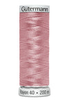 200 m rl. Gütermann Sulky Rayon40  broderitråd   farve no. 1169 - 1309