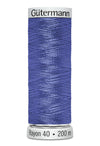 200 m rl. Gütermann Sulky Rayon40  broderitråd   farve no. 1169 - 1309