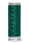 200 m rl. Gütermann Sulky Rayon40  broderitråd   farve no. 1169 - 1309