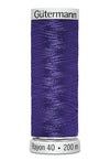 200 m rl. Gütermann Sulky Rayon40  broderitråd   farve no. 1169 - 1309
