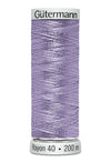200 m rl. Gütermann Sulky Rayon40  broderitråd   farve no. 1169 - 1309