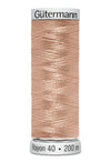 200 m rl. Gütermann Sulky Rayon40  broderitråd   farve no. 1169 - 1309