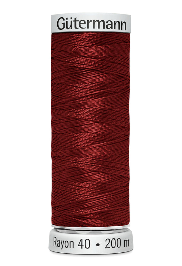 200 m rl. Gütermann Sulky Rayon40  broderitråd   farve no. 1169 - 1309