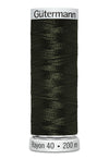 200 m rl. Gütermann Sulky Rayon40  broderitråd   farve no. 1169 - 1309