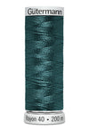 200 m rl. Gütermann Sulky Rayon40  broderitråd   farve no. 1169 - 1309