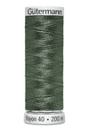 200 m rl. Gütermann Sulky Rayon40  broderitråd   farve no. 1169 - 1309