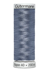 200 m rl. Gütermann Sulky Rayon40  broderitråd   farve no. 1169 - 1309
