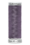 200 m rl. Gütermann Sulky Rayon40  broderitråd   farve no. 1169 - 1309