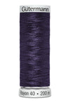 200 m rl. Gütermann Sulky Rayon40  broderitråd   farve no. 1169 - 1309