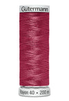 200 m rl. Gütermann Sulky Rayon40  broderitråd   farve no. 1169 - 1309