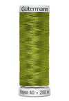 200 m rl. Gütermann Sulky Rayon40  broderitråd  farve no. 1313 - 2247