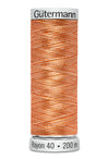 200 m rl. Gütermann Sulky Rayon40  broderitråd  farve no. 1313 - 2247