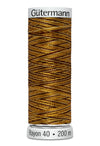 200 m rl. Gütermann Sulky Rayon40  broderitråd  farve no. 1313 - 2247