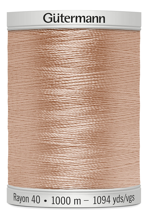 1000 m rl. Gütermann Sulky Rayon40  broderitråd  farve no. 568 - 1545