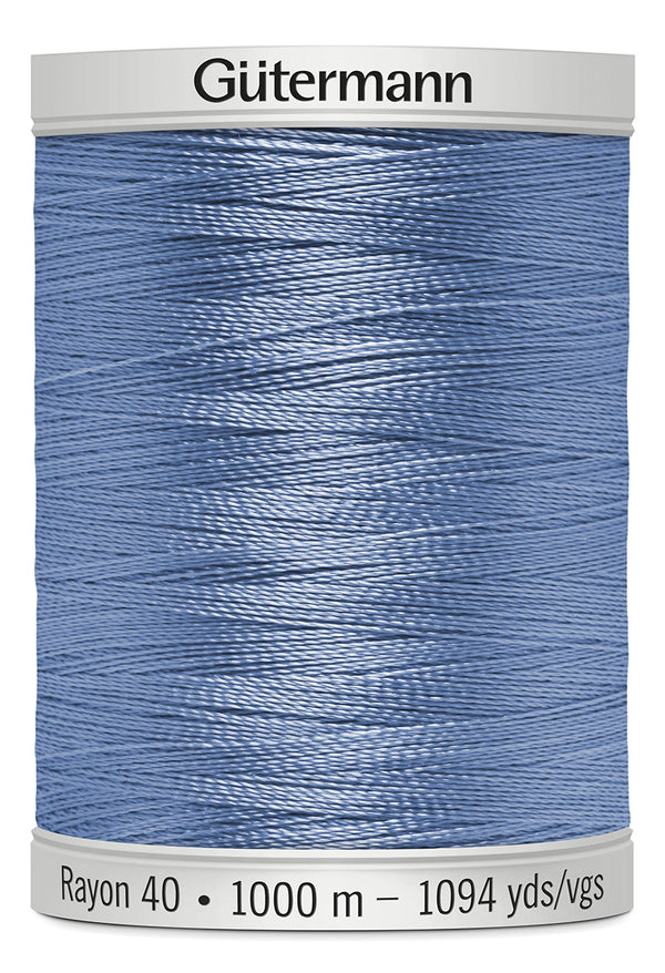 1000 m rl. Gütermann Sulky Rayon40  broderitråd  farve no. 568 - 1545