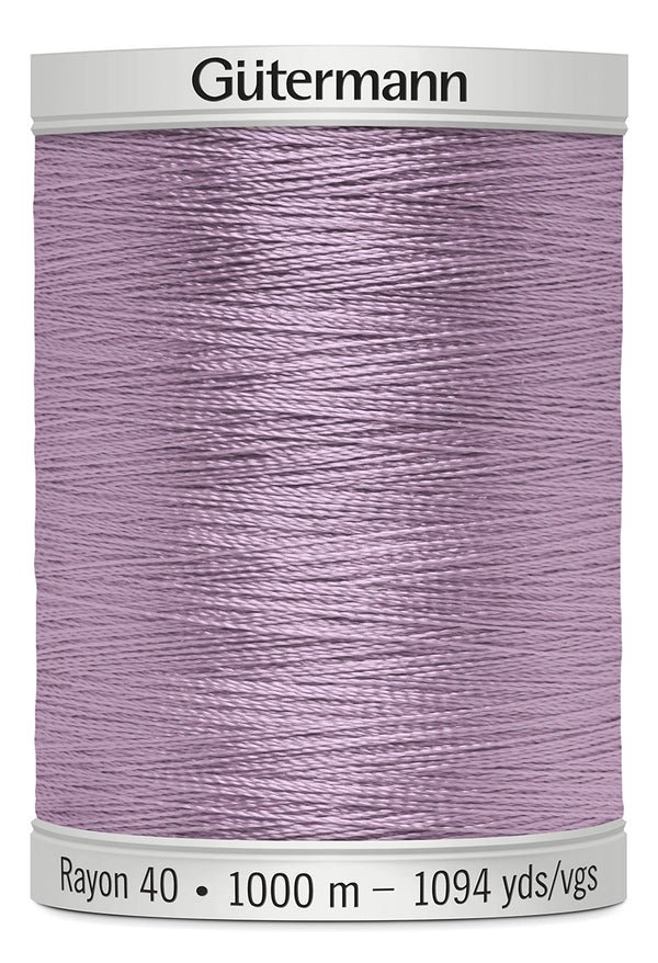 1000 m rl. Gütermann Sulky Rayon40  broderitråd  farve no. 568 - 1545