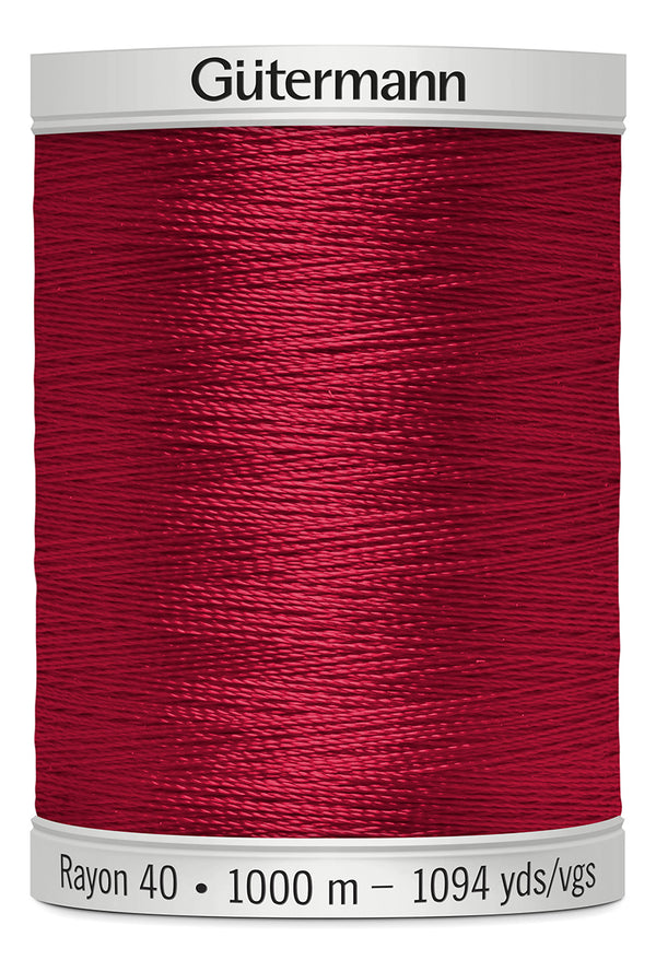 1000 m rl. Gütermann Sulky Rayon40  broderitråd  farve no. 568 - 1545