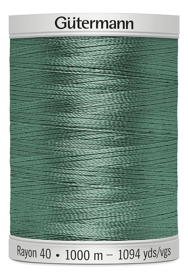 1000 m rl. Gütermann Sulky Rayon40  broderitråd  farve no. 568 - 1545