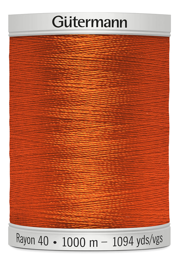 1000 m rl. Gütermann Sulky Rayon40  broderitråd  farve no. 568 - 1545