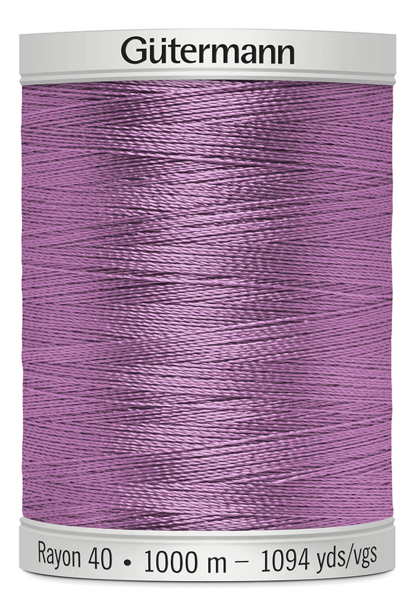 1000 m rl. Gütermann Sulky Rayon40  broderitråd  farve no. 568 - 1545