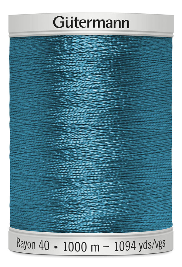 1000 m rl. Gütermann Sulky Rayon40  broderitråd  farve no. 568 - 1545