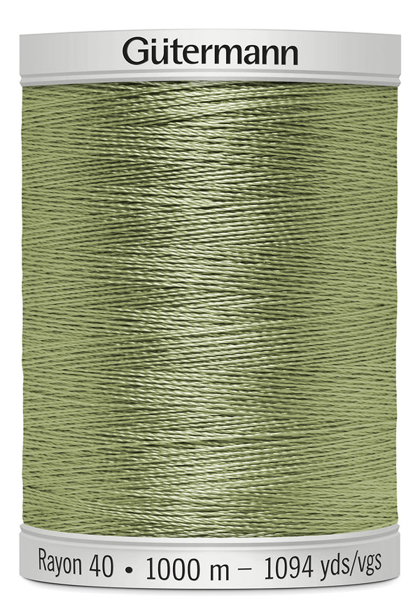 1000 m rl. Gütermann Sulky Rayon40  broderitråd  farve no. 568 - 1545