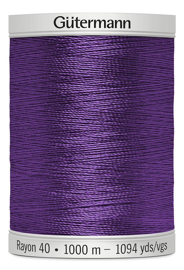 1000 m rl. Gütermann Sulky Rayon40  broderitråd  farve no. 568 - 1545