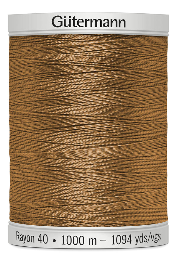 1000 m rl. Gütermann Sulky Rayon40  broderitråd  farve no. 568 - 1545