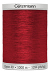 1000 m rl. Gütermann Sulky Rayon40  broderitråd  farve no. 568 - 1545