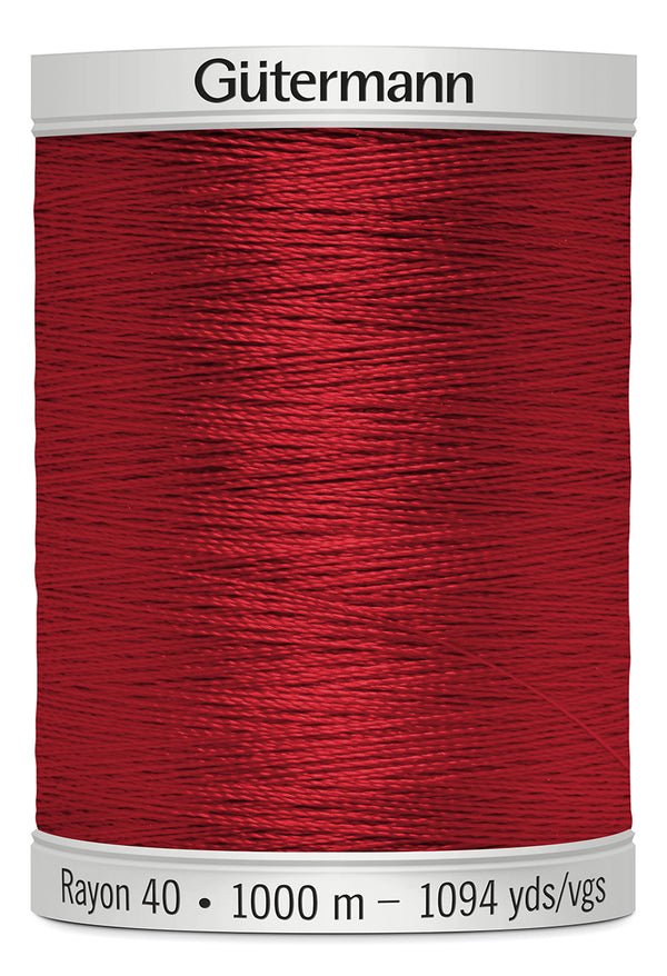 1000 m rl. Gütermann Sulky Rayon40  broderitråd  farve no. 568 - 1545