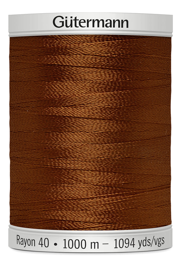 1000 m rl. Gütermann Sulky Rayon40  broderitråd  farve no. 568 - 1545