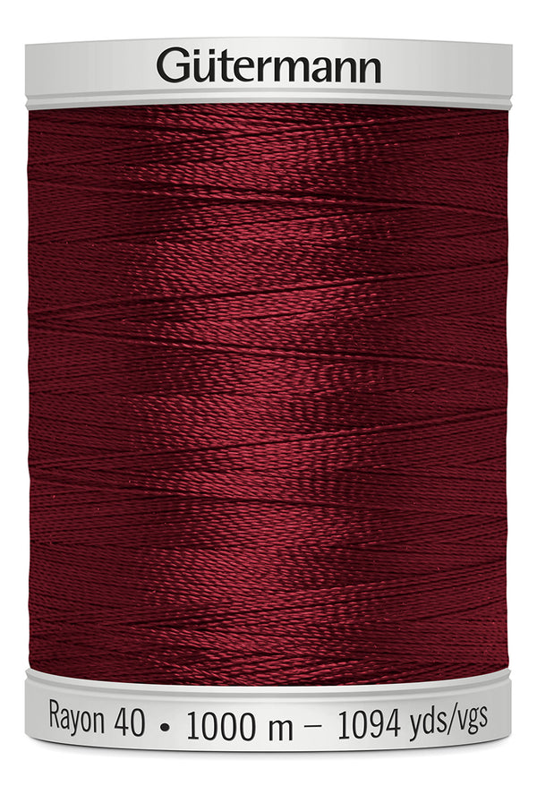 1000 m rl. Gütermann Sulky Rayon40  broderitråd  farve no. 568 - 1545