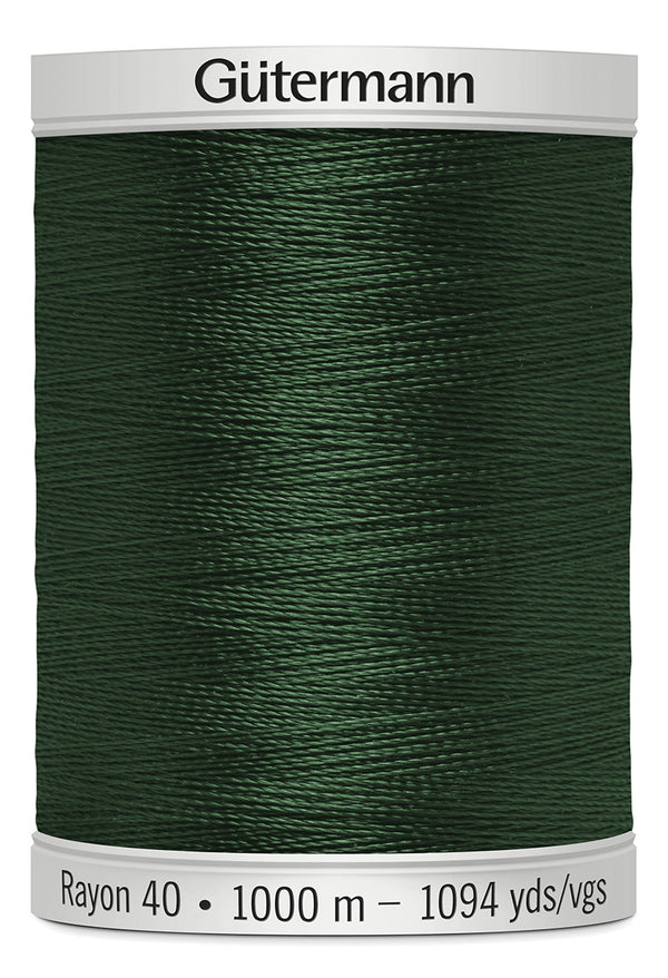 1000 m rl. Gütermann Sulky Rayon40  broderitråd  farve no. 568 - 1545